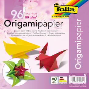 Vouwblaadjes Folia, ft 19 x 19 cm, geassorteerde kleuren