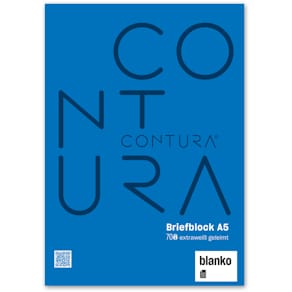 Briefblock URSUS STYLE, A5, 50 Blatt, unliniert