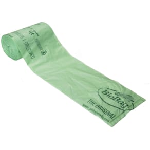 Plastsäck BIOBAG 60L 30my grön 20/rl