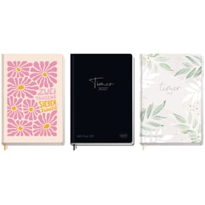 Terminplaner Häfft Timer, A5, 2027, sortiert