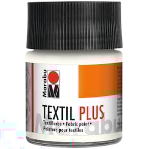Textilfarbe Marabu Textil Plus, weiß, 50 ml