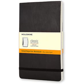 Moleskine Reporter Anteckningsbok Linjerad Soft Pocket Svart