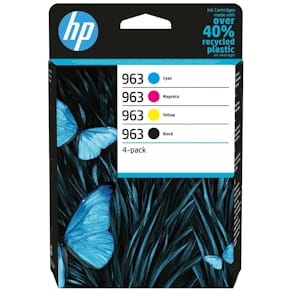 Tintenpatronen HP 963 Value Pack, schwarz, cyan, magenta, gelb