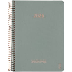 KOZO Kalender 2026 A5 Vecka per uppslag Aloe Vera