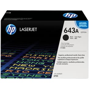 Color LaserJet 643A black toner