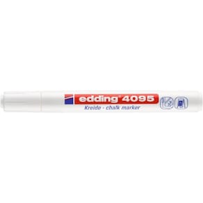 Kreidemarker edding 4095, 2–3 mm, weiß