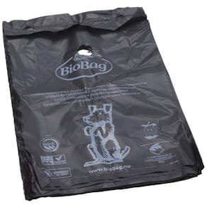 Hundpåse BIOBAG 8L 20my svart 50/fp