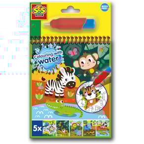 Malbuch SES Creative Malen mit Wasser, Safari