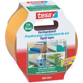 Verlegeband tesa extra stark klebend, 5 m x 50 mm