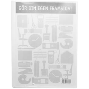 Demopärm A4 ficka 10 fickor vit