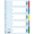 Register ESSELTE Mylar A4 1-5 multifärgat