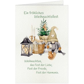 Weihnachtskarte HANRA