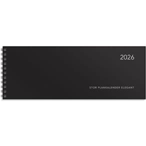 Stor Plankalender Elegant 2026