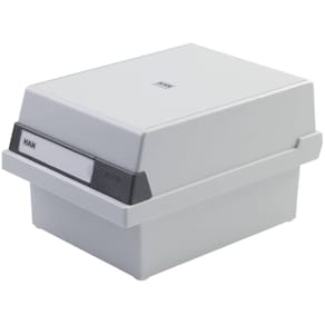 Karteikasten HAN, A5 quer, lichtgrau