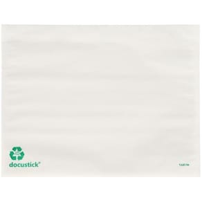 Følgeseddellommer C6 glassine/kraft, uden tryk, 1000 stk