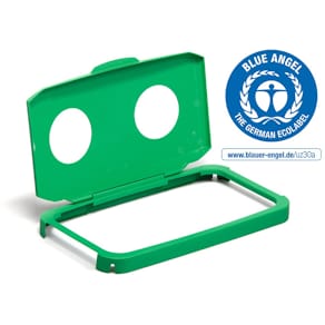 Låg Durable til Durabinx 285x515 mm, 70 mm grøn, 6 stk