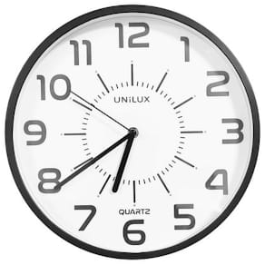Väggklocka UNILUX Pop plastlins 30,5cm