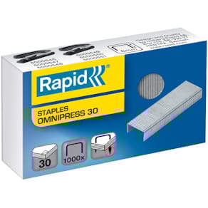 Heftklammern Rapid Omnipress 30, verzinkt