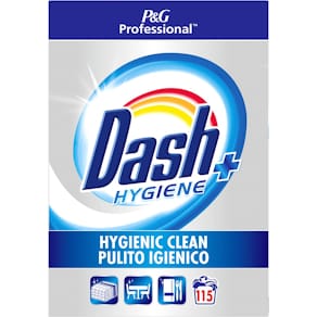 Waspoeder Dash Professional Hygiëne Plus, 5,75 kg, 115 wasbeurten