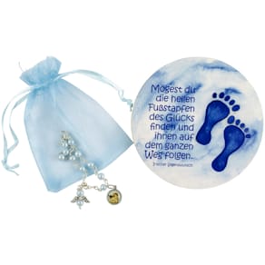 Geschenkset Füße, blau