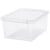 Förvaringsbox med lock 14 L transparent