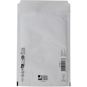 Luchtkussenenveloppen Q-CONNECT 4-D, wit, 200 x 275 mm, doos
