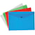 sortiert (je 3xblau, grün, rot, transparent)