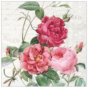 Servietten Ambiente Amber, 33x33 cm, 3-lagig, 20 Stück