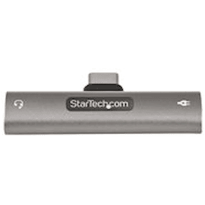 StarTech.com USB-C-ljud- och laddningsadapter - USB-C