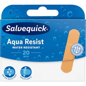 Plåster SALVEQUICK Aqua resist M 20/fp