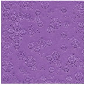 Serviette PAPER+DESIGN Basics, Zelltuch, lila