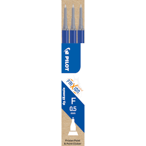 Frixion Point Clicker 0,5 refill blå (3)