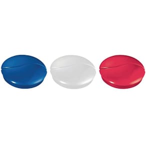 Magnetknappar LYRECO 27mm sort.färg 6/fp