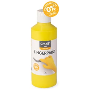 Fingerfärg CREALL 250ml gul