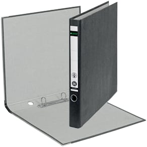 Ringordner Leitz, Pappe, A4, schwarz