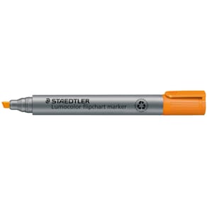 Flipchartmarker STAEDTLER Lumocolor, 2-5 mm, orange, 10er Schacht