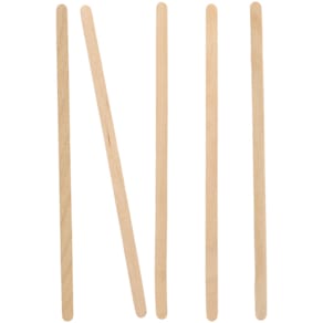 Rührstäbchen Papstar pure, 14 x 5 mm, Holz, 1000er Pack