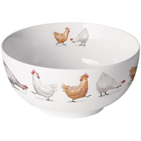 Schüssel AMBIENTE, 0,4 l, Hühner