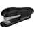 Nietmachine Pergamy half strip, 20 blad, zwart