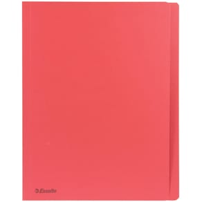 Dossiermap Esselte, rood, A4, 300 g/m², 100 stuks