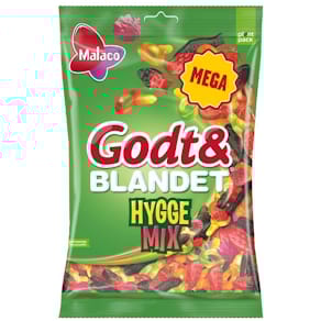 Smågodt MALACO Hyggemix 520g