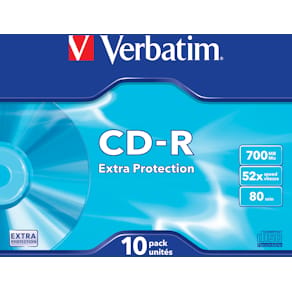 CD-R 700mb 52x extra protection surface (10)
