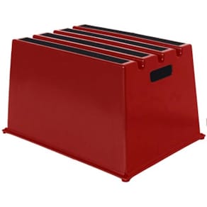 Affaldsbeholder Twinco rød 375x527x307 mm, palle 100 stk