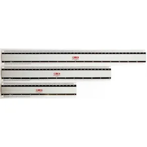 Linjal aluminium M+R 30cm