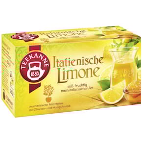 Früchtetee TEEKANNE Italienische Limone, 20 Teebeutel à 2,5 g