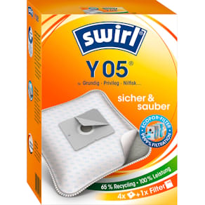 Staubsaugerbeutel Swirl Y 05 Air Space, 4 Stück
