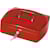 Geldkoffer Q-CONNECT, 255 x 200 x 85 mm, rood
