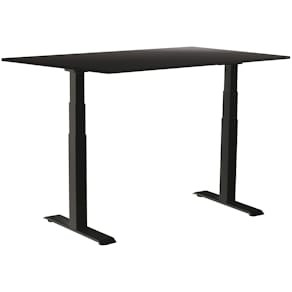 Skrivebord eller Easydesk Adapt VI 120x80 cm sort