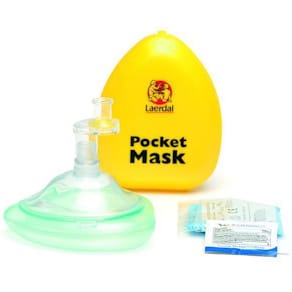 Pocketmask med ventil/filter set