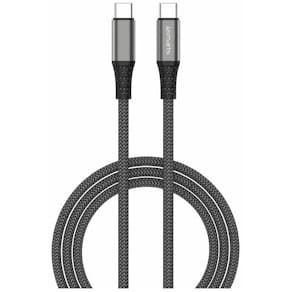 Kabel 4smarts PremiumCord, 100W, 3m, schwarz